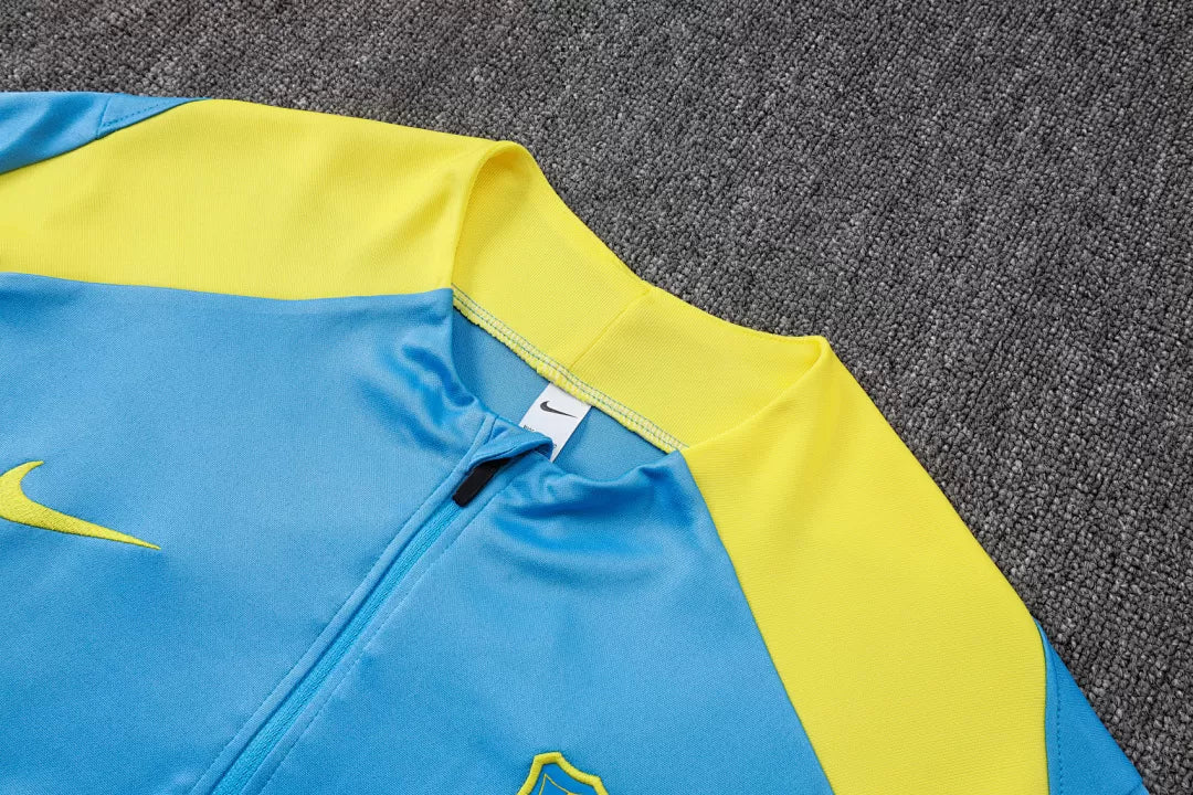 Tuta Barcelona Blu Half-Zip 25/26 Uomo | Tuta da Calcio - CalcioVivo
