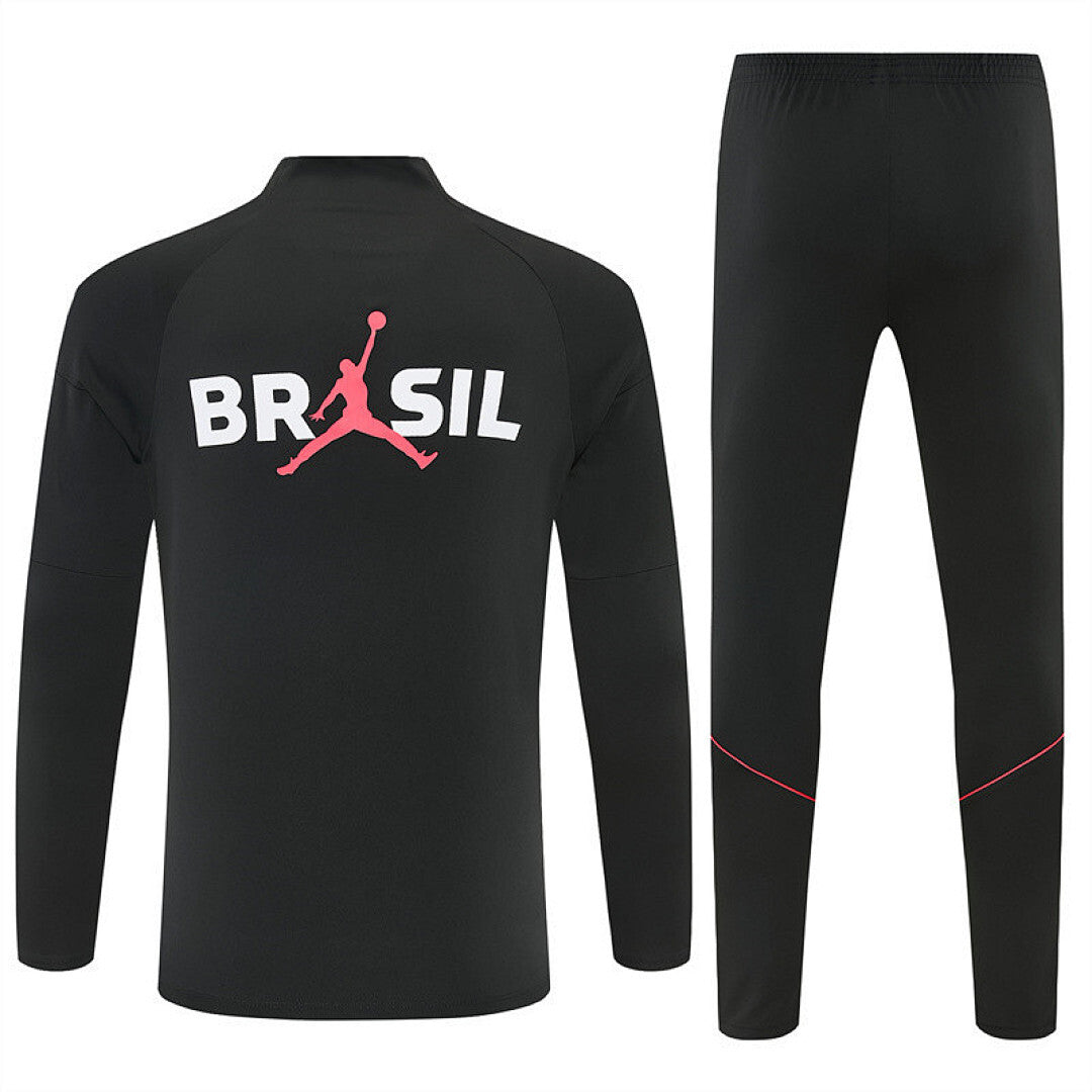 Tuta Brasile Nera 2026 Uomo | Tuta da Calcio - CalcioVivo