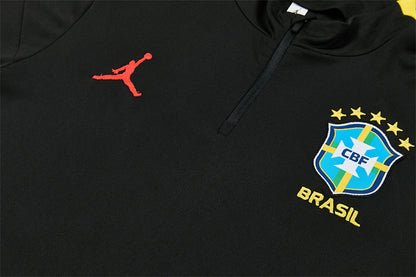 Tuta Brasile Nera 2026 Uomo | Tuta da Calcio - CalcioVivo