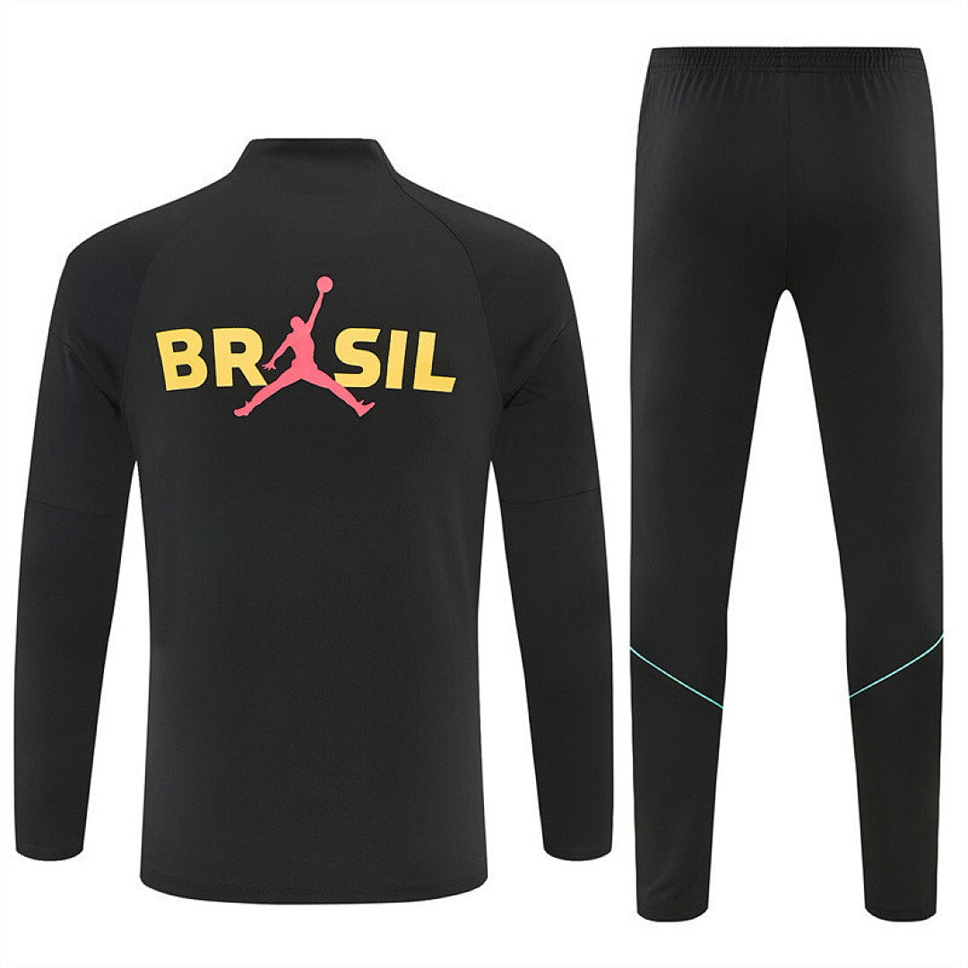 Tuta Brasile Nera 2026 Uomo | Tuta da Calcio - CalcioVivo