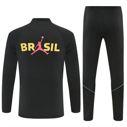 Tuta Brasile Nera 2026 Uomo | Tuta da Calcio - CalcioVivo