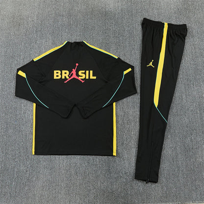 Tuta Brasile Nera 2026 Uomo | Tuta da Calcio - CalcioVivo