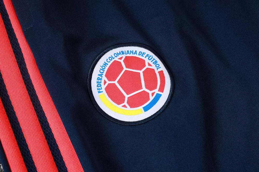 Tuta Colombia Blu Half-Zip 26/27 Uomo | Tuta da Calcio - CalcioVivo