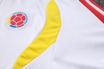 Tuta Colombia Bianco/Blu Half-Zip 2026 Uomo | Tuta da Calcio - CalcioVivo