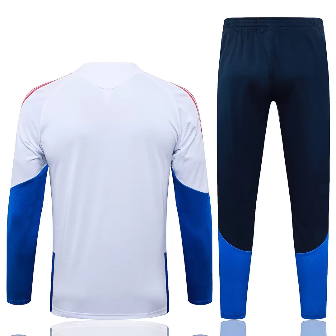 Tuta Colombia Bianco/Blu Half-Zip 2026 Uomo | Tuta da Calcio - CalcioVivo