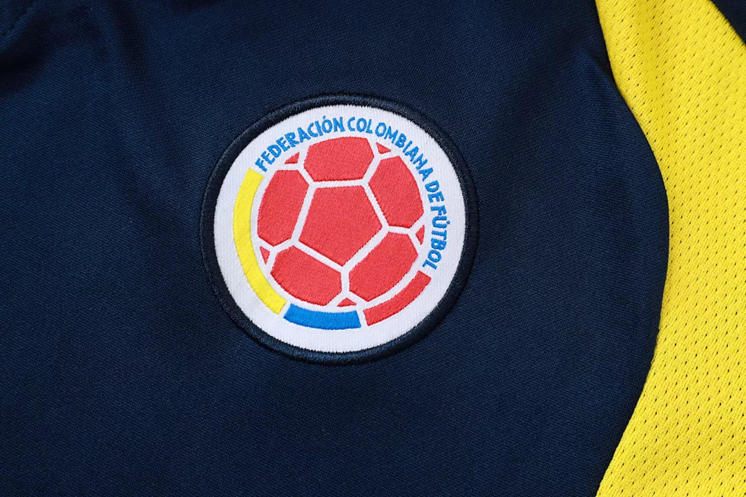 Tuta Colombia Blu Half-Zip 26/27 Uomo | Tuta da Calcio - CalcioVivo