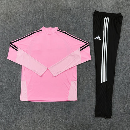 Tuta Inter Miami Rosa/Nero Half-Zip 26/27 Uomo | Tuta da Calcio - CalcioVivo
