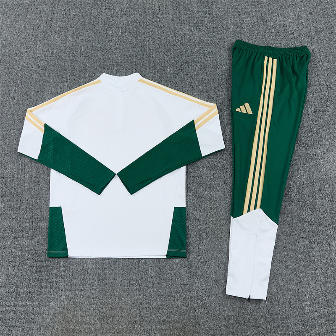 Tracksuit Italy White/Green 2026 - CalcioVivo