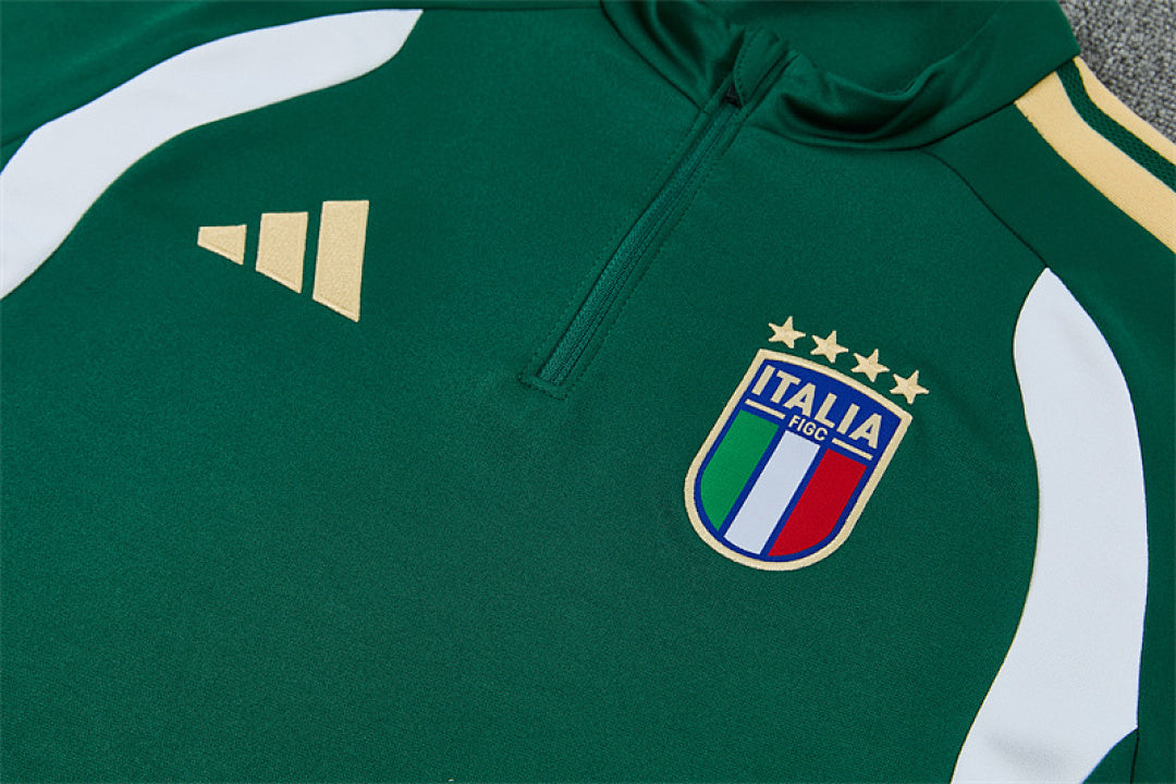 Tracksuit Italy Green 2026 - CalcioVivo