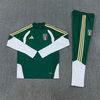 Tracksuit Italy Green 2026 - CalcioVivo