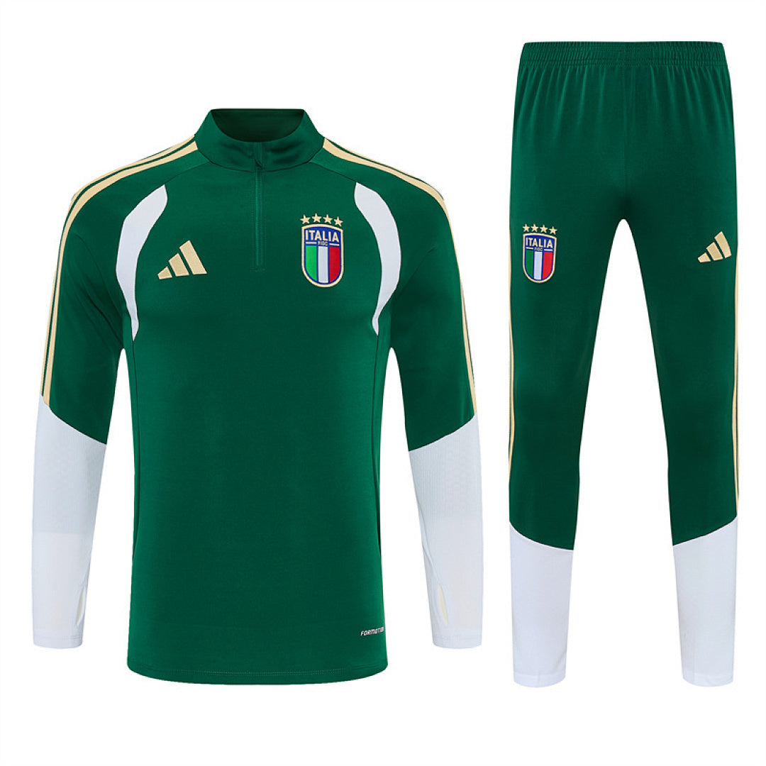 Tracksuit Italy Green 2026 - CalcioVivo