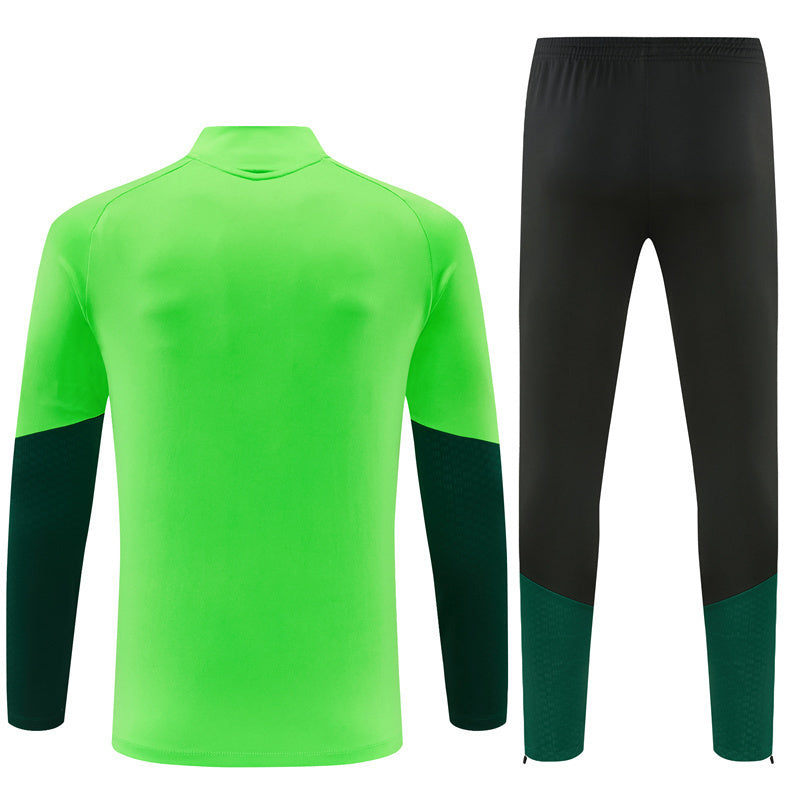 Tuta Messico Verde Half-Zip Uomo 2026 | Tuta da Calcio - CalcioVivo