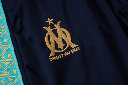 Tracksuit Olympique Marseille White/Blue 25/26 - CalcioVivo