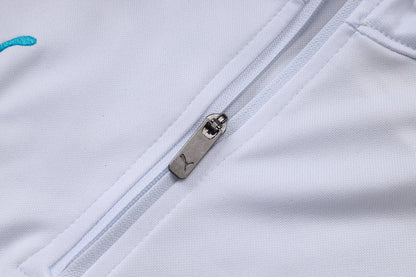 Tracksuit Olympique Marseille White/Blue 25/26 - CalcioVivo