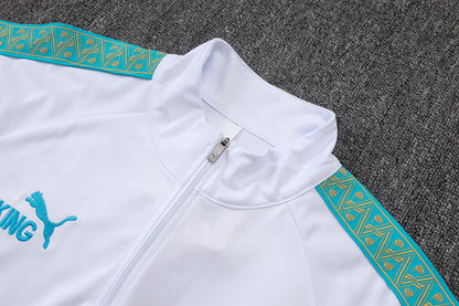 Tracksuit Olympique Marseille White/Blue 25/26 - CalcioVivo