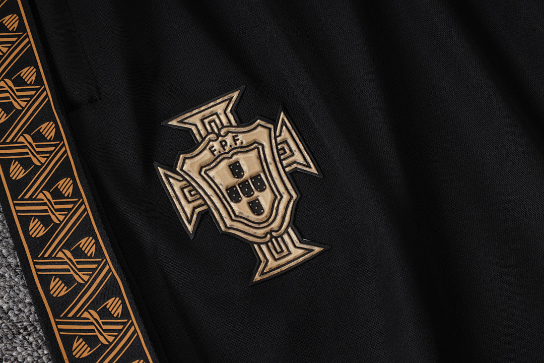 Tuta Portogallo Nera 25/26 Uomo | Tuta da Calcio - CalcioVivo