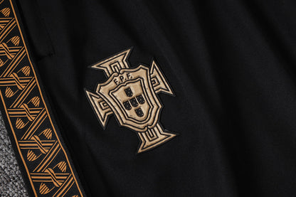 Tuta Portogallo Nera 25/26 Uomo | Tuta da Calcio - CalcioVivo