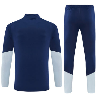 Tuta Real Madrid Blu Half-Zip 26/27 Uomo | Tuta da Calcio - CalcioVivo