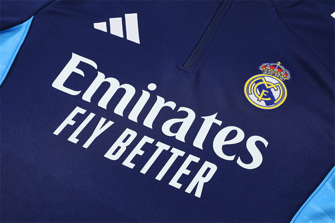 Tracksuit Real Madrid Dark Blue 25/26 - CalcioVivo