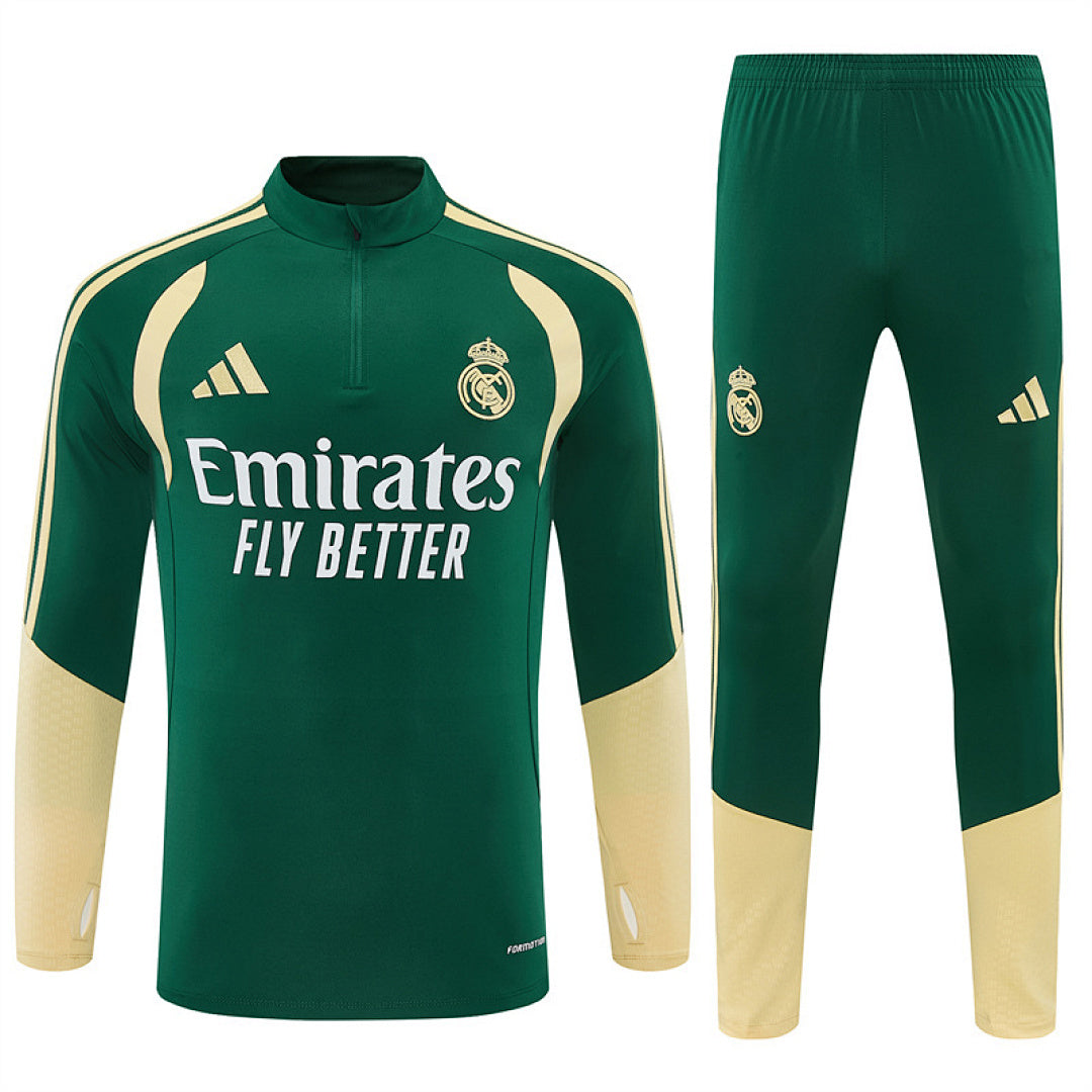 Tuta Real Madrid Verde 26/27 Uomo | Tuta da Calcio - CalcioVivo