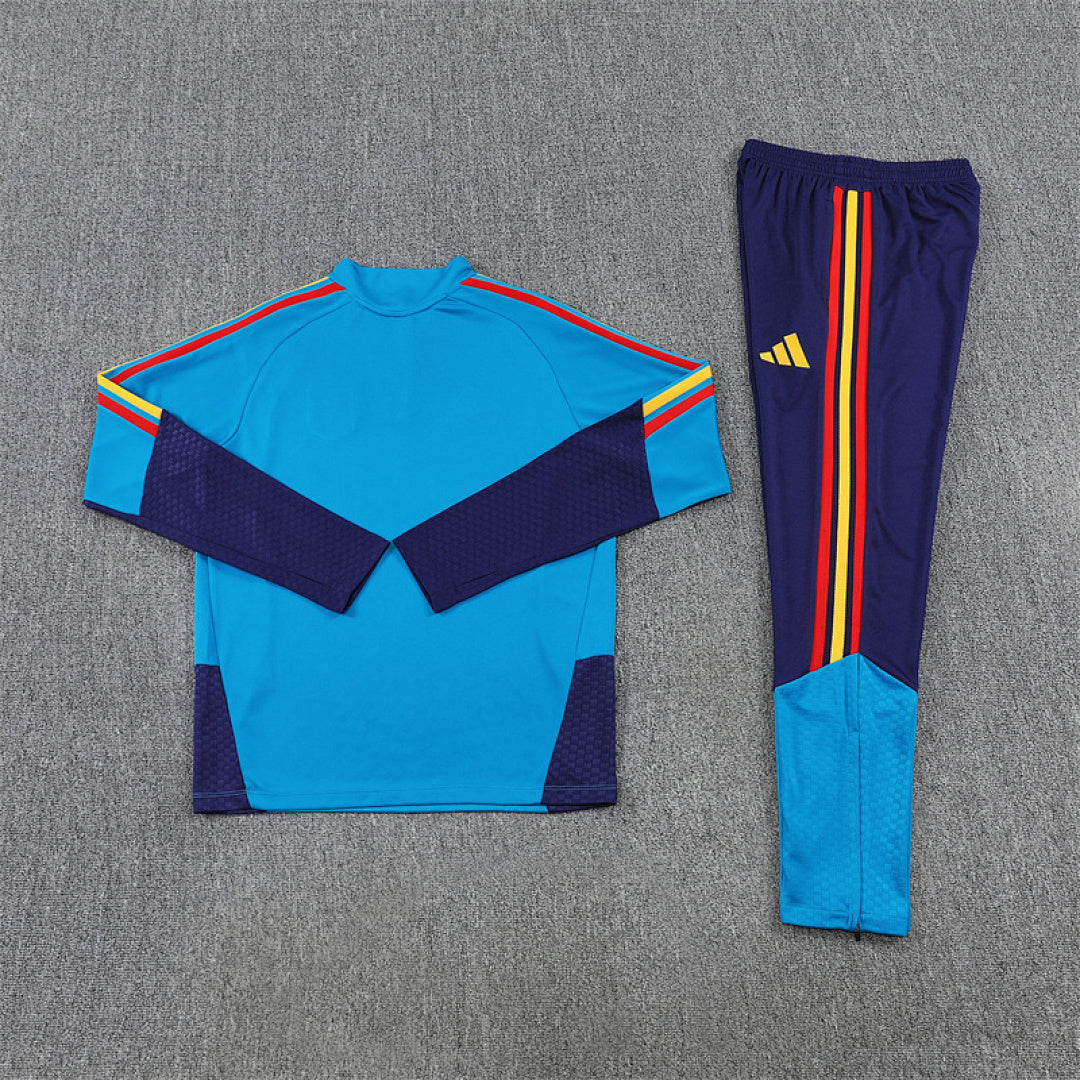 Tracksuit Spain Blue 2026 - CalcioVivo