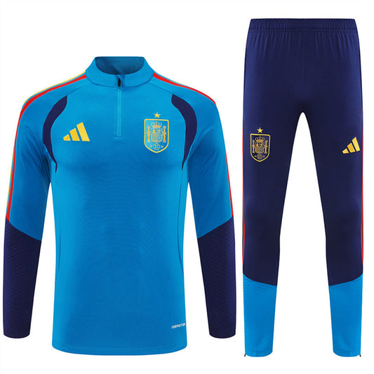 Tracksuit Spain Blue 2026 - CalcioVivo