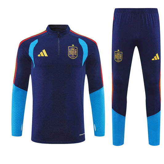 Tracksuit Spain Dark Blue 2026 - CalcioVivo