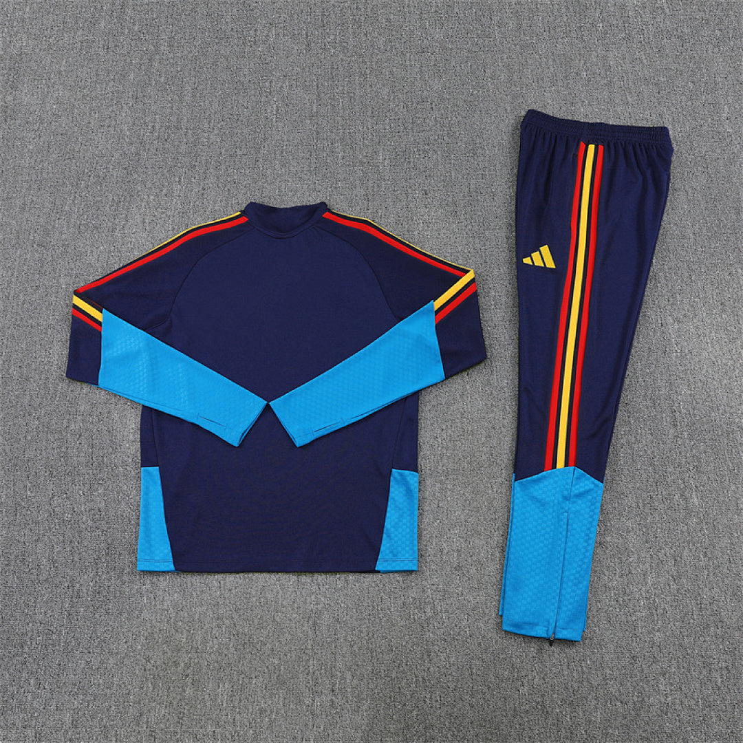 Tracksuit Spain Dark Blue 2026 - CalcioVivo
