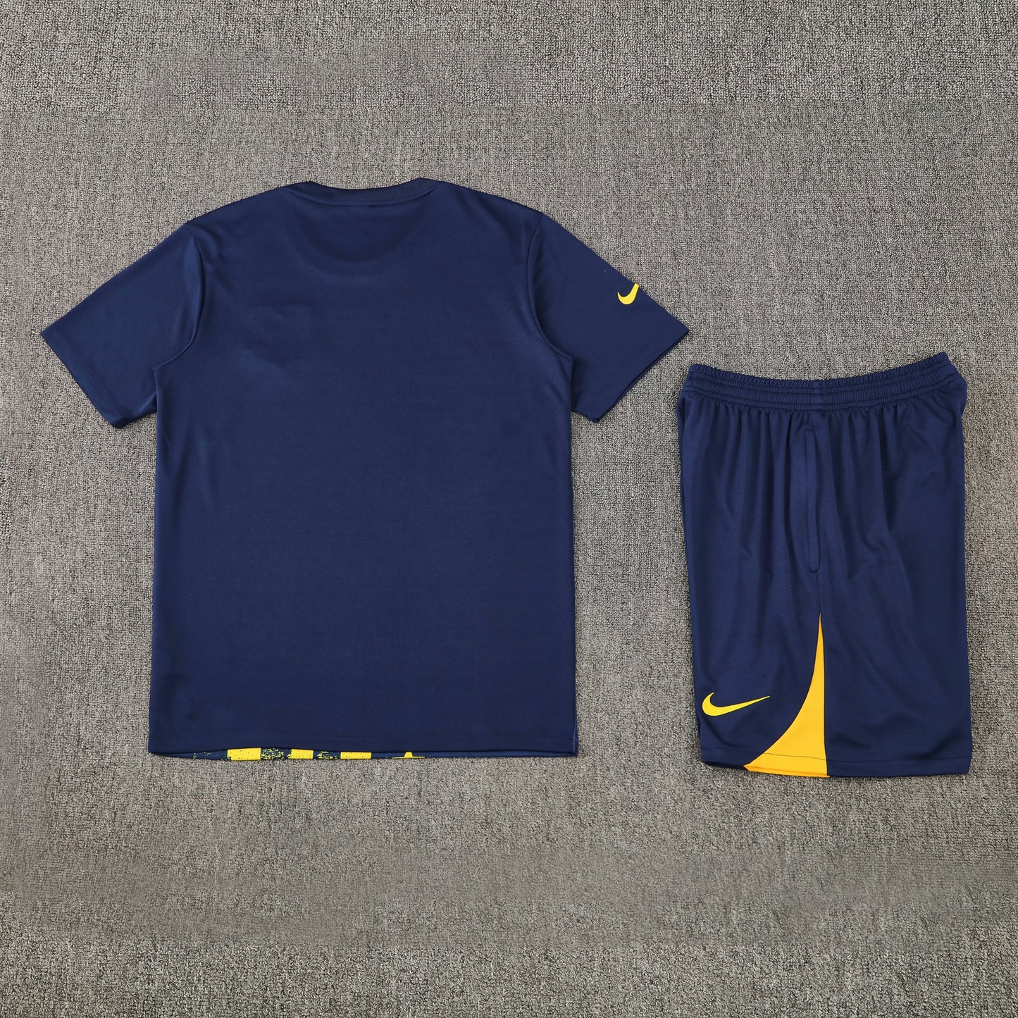 Kit Shirt + Shorts Atlético de Madrid Blue/Yellow 25/26