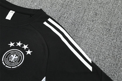 Kit Shirt + Shorts Germany Black Training 25/26