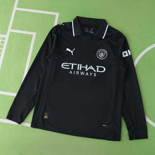 Manchester City Away Jersey Long Sleeve 25/26
