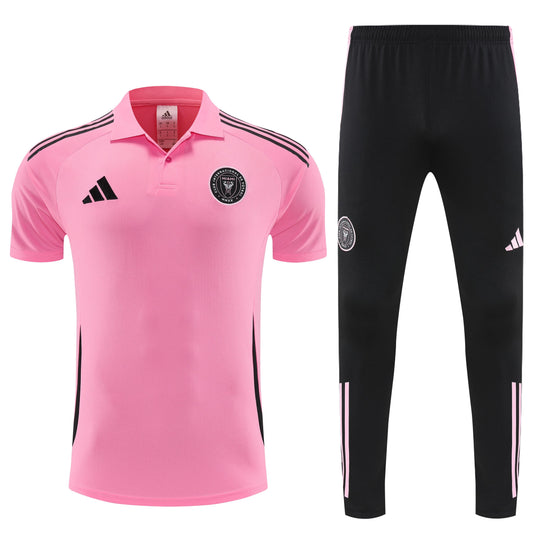 Inter Miami Pink/Black 25/26 Polo + Pants Kit