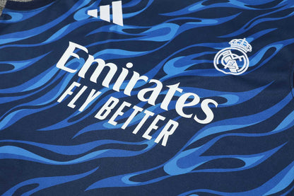 Kit Tank Top + Shorts Real Madrid Training Blue 25/26