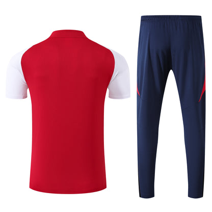Kit Polo + Pants Arsenal Red/Blue 25/26