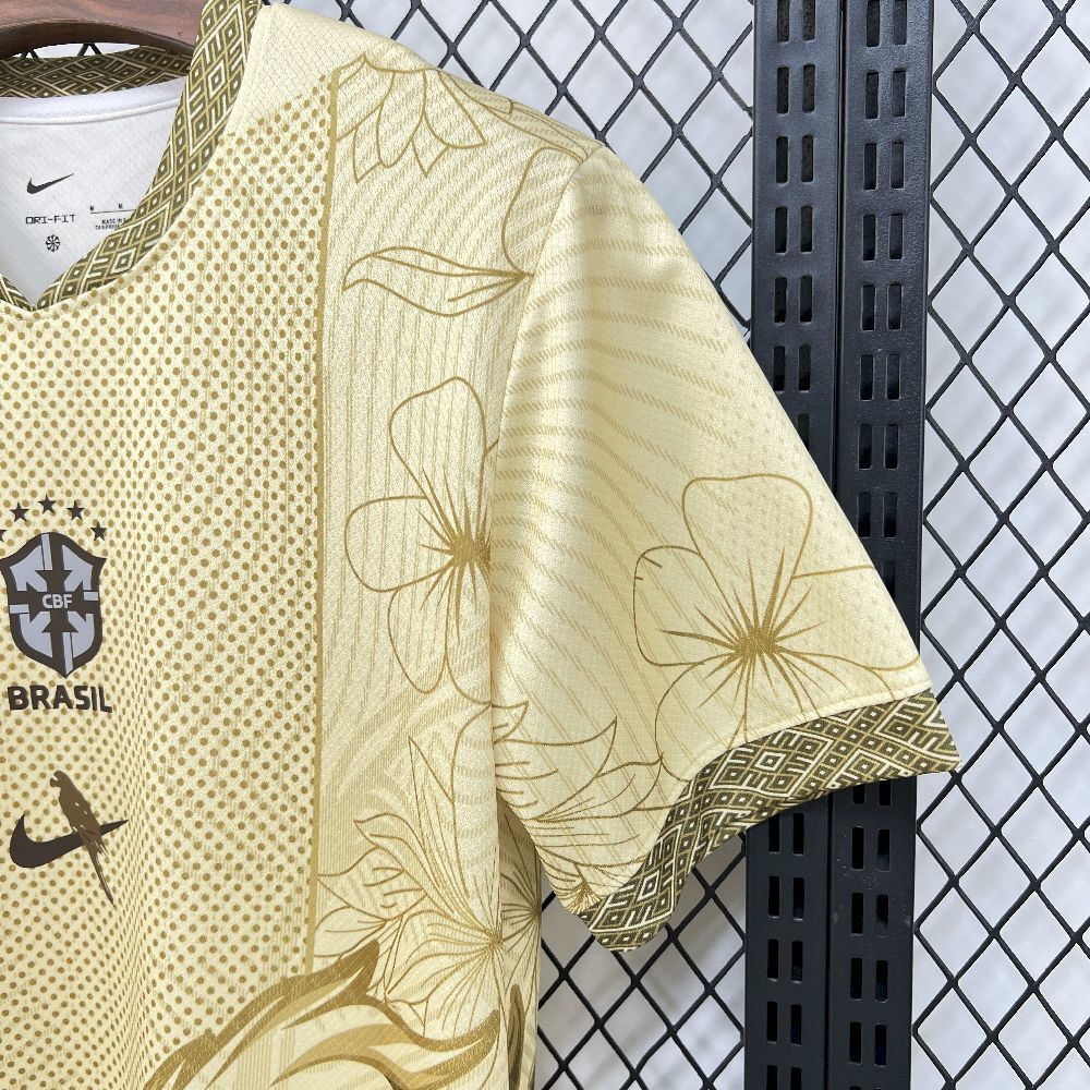 Brazil Special Edition Beige Jersey 25/26