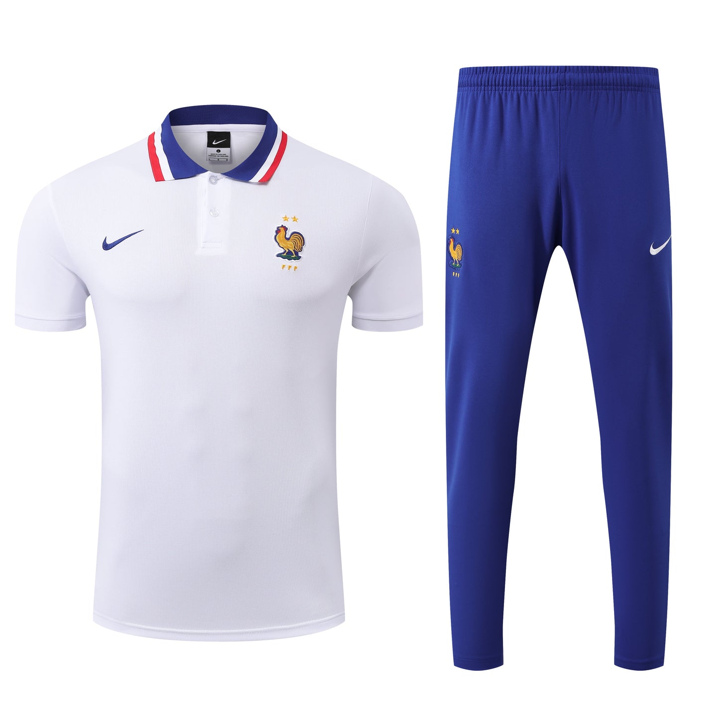 Polo + Pants Kit France White/Blue 25/26