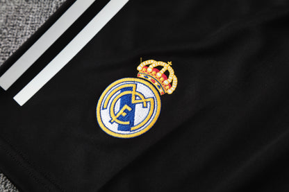 Tank Top + Shorts Kit Real Madrid White/Black/Orange Training 25/26