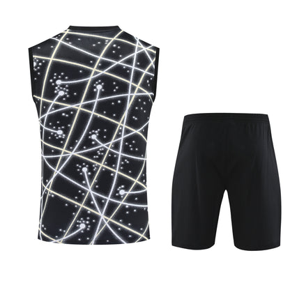 Kit Tank Top + Shorts Netherlands White/Black Training 25/26