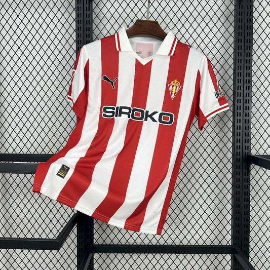 Sporting de Gijón Home Jersey 25/26
