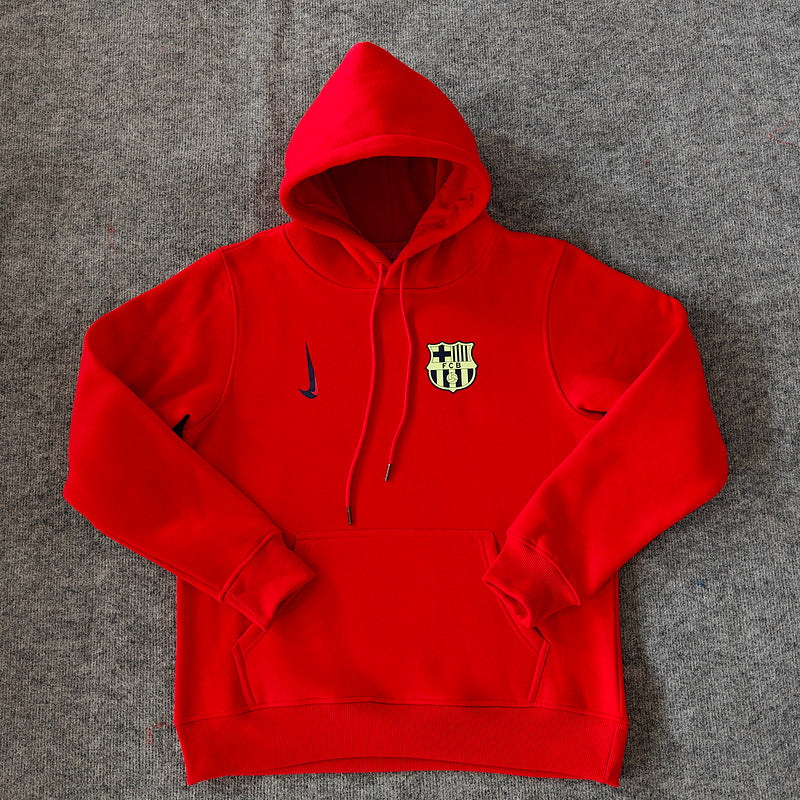 Barcelona Swoosh Reversed Hoodie (Colors)