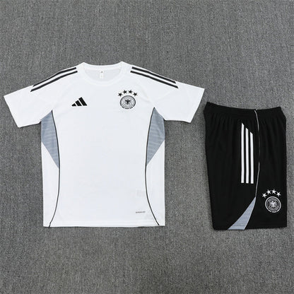 Kit Shirt + Shorts Germany White/Black Training 25/26