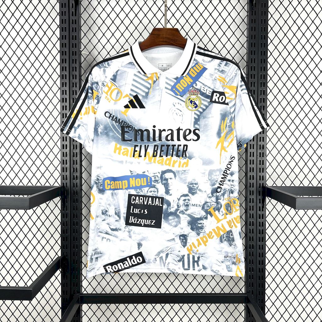 Real Madrid 2025-26 Glory Graffiti Board Jersey