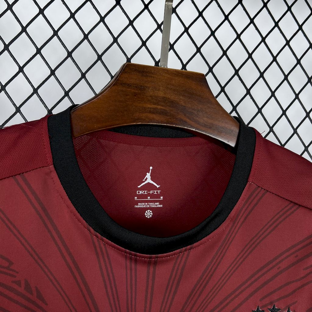 Brazil 2025-26 Jordan Maroon Special Edition Jersey