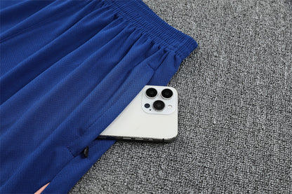 Kit Shirt + Shorts France Blue Training 25/26