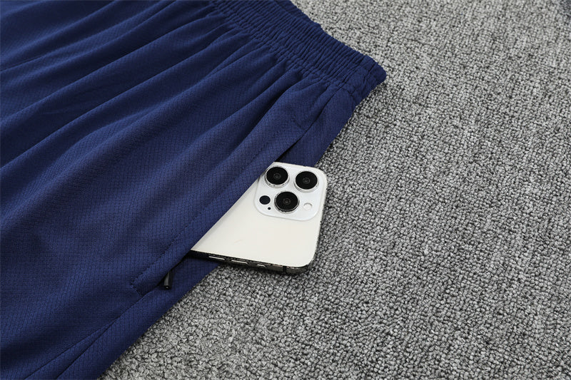 Kit Shirt + Shorts Barcelona Blue/Orange 25/26