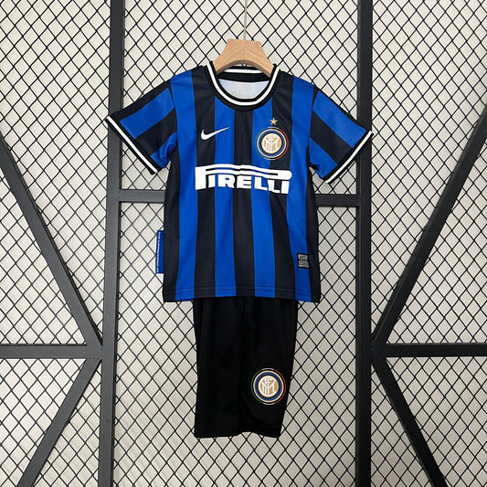 Inter Milan Home 09/10 Kit Kids Retro