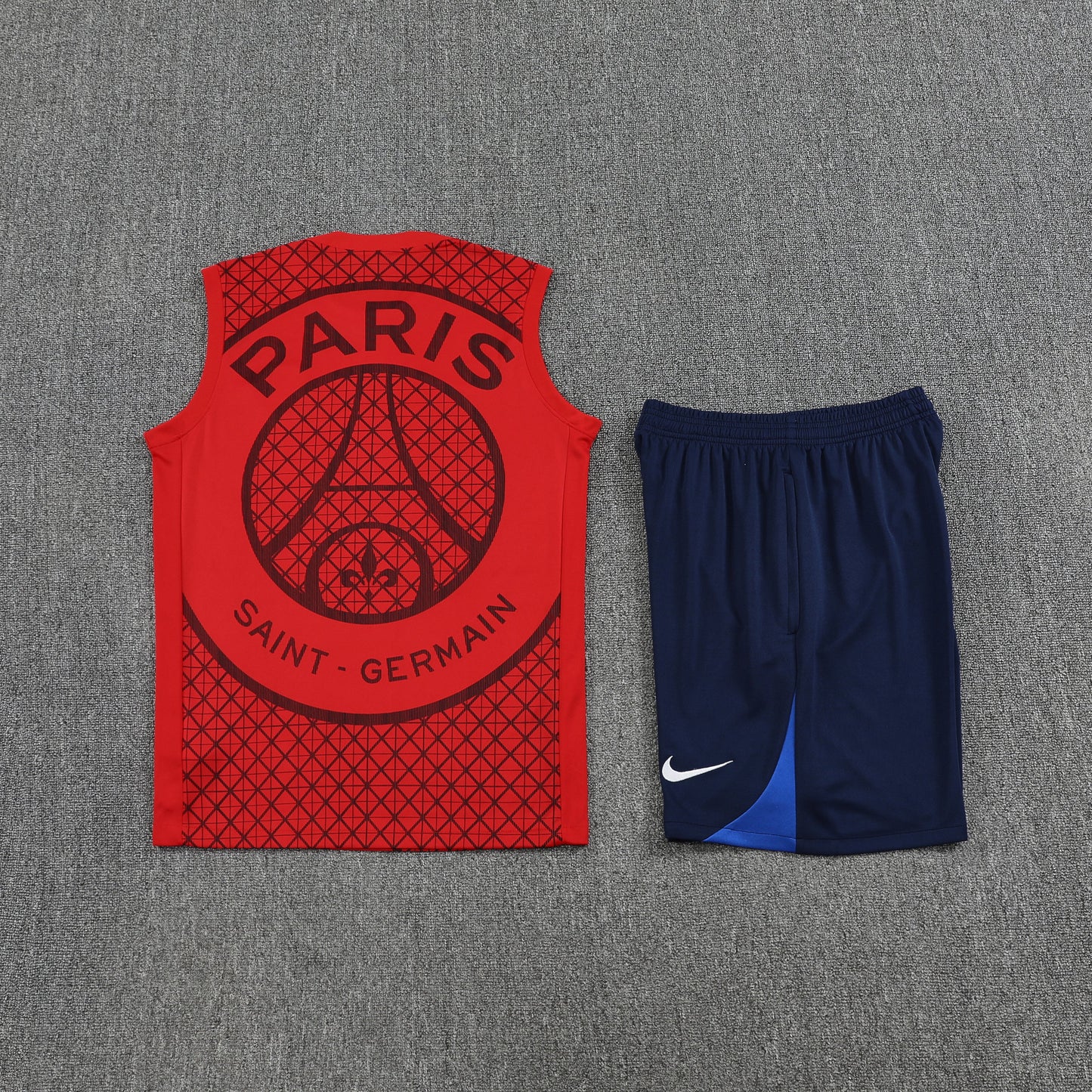 Kit Tank Top + Shorts PSG Training Red/Blue 25/26