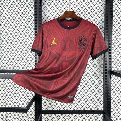 Brazil 2025-26 Jordan Maroon Special Edition Jersey