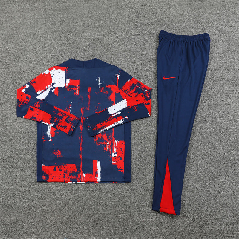 Tracksuit PSG Blue/Red/White Training 24/25
