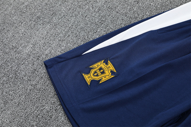 Kit Shirt + Shorts Portugal Blue/White Training 25/26